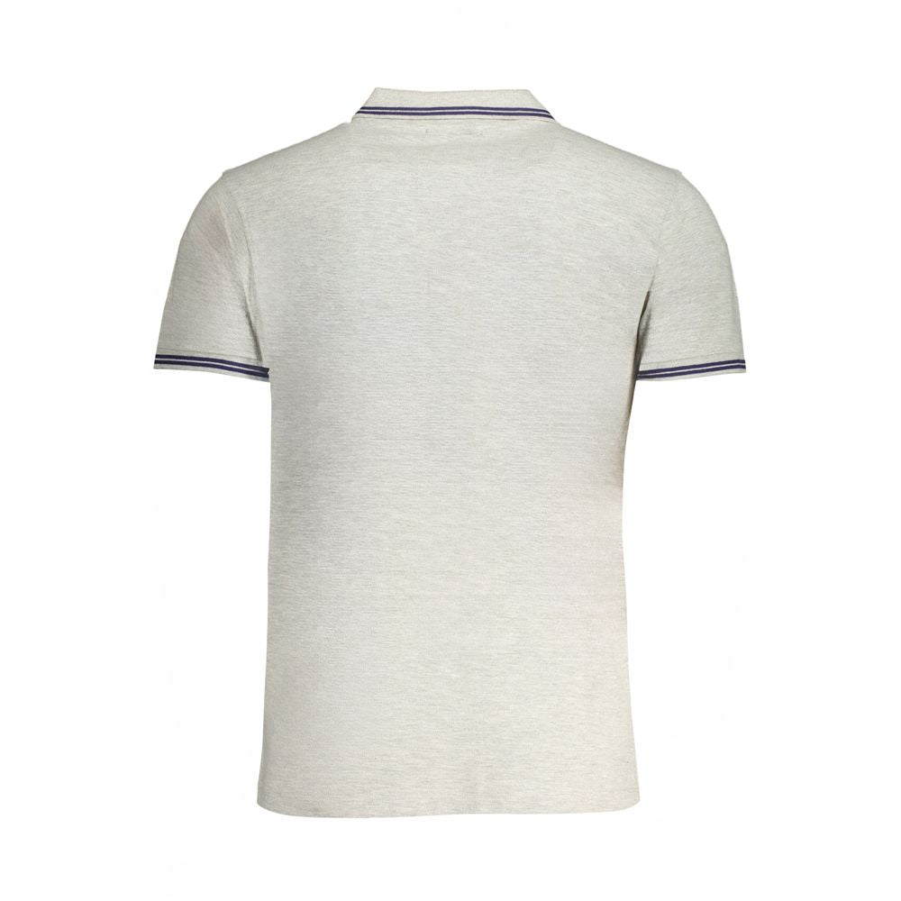 Polo Cavalli Class en coton marron pour homme