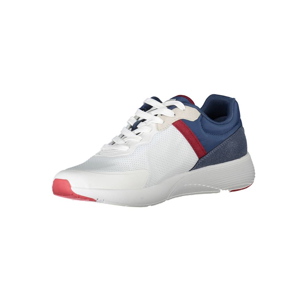 Carrera Sleek White Sports Sneakers with Contrast Accents by Carrera
