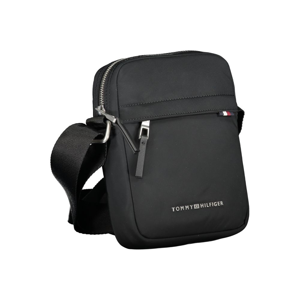 Sac à bandoulière en polyester noir Tommy Hilfiger