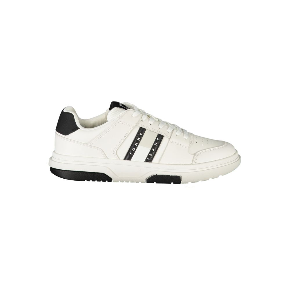 Tommy Hilfiger White Polyethylene Men Sneaker by Tommy Hilfiger