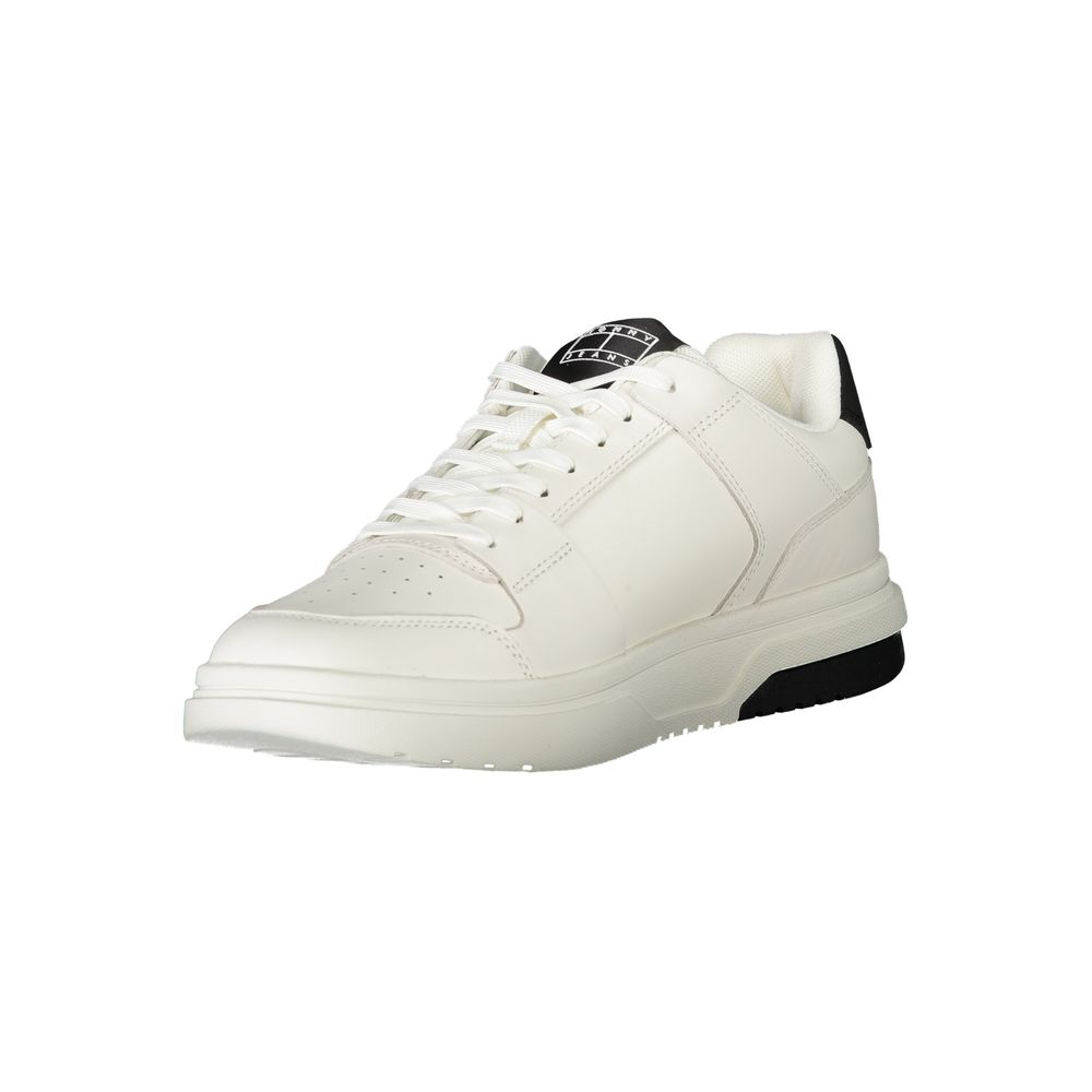 Tommy Hilfiger White Polyethylene Men Sneaker by Tommy Hilfiger