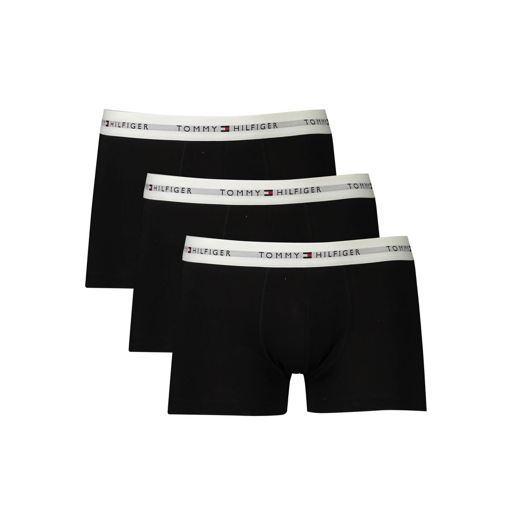 Boxer homme en coton noir Tommy Hilfiger