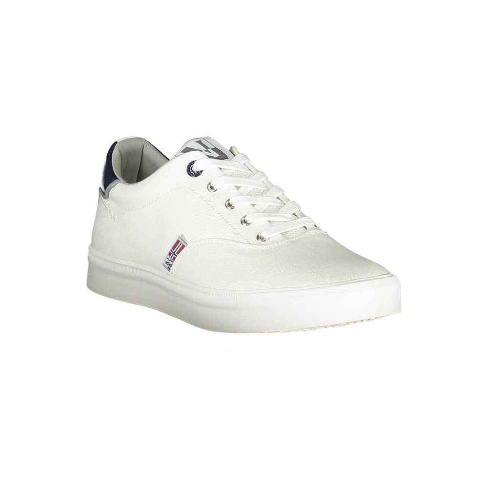 Napapijri Sneaker Polyester Wit Heren Luxe Collectie