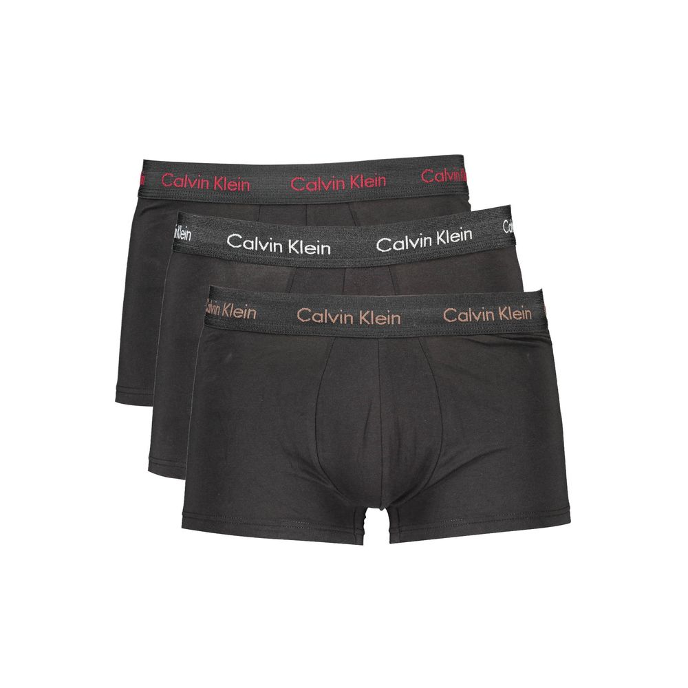Boxer homme en coton noir Calvin Klein