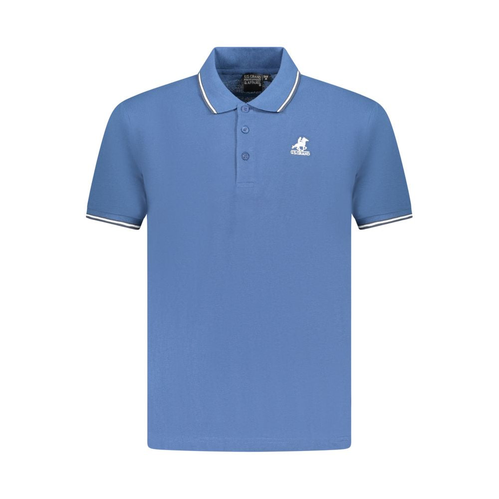 Polo US Grand Polo bleu en coton pour homme