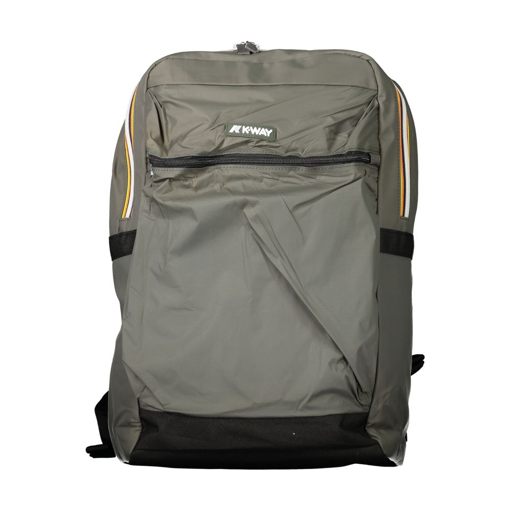 Sac à dos K-WAY en polyamide vert