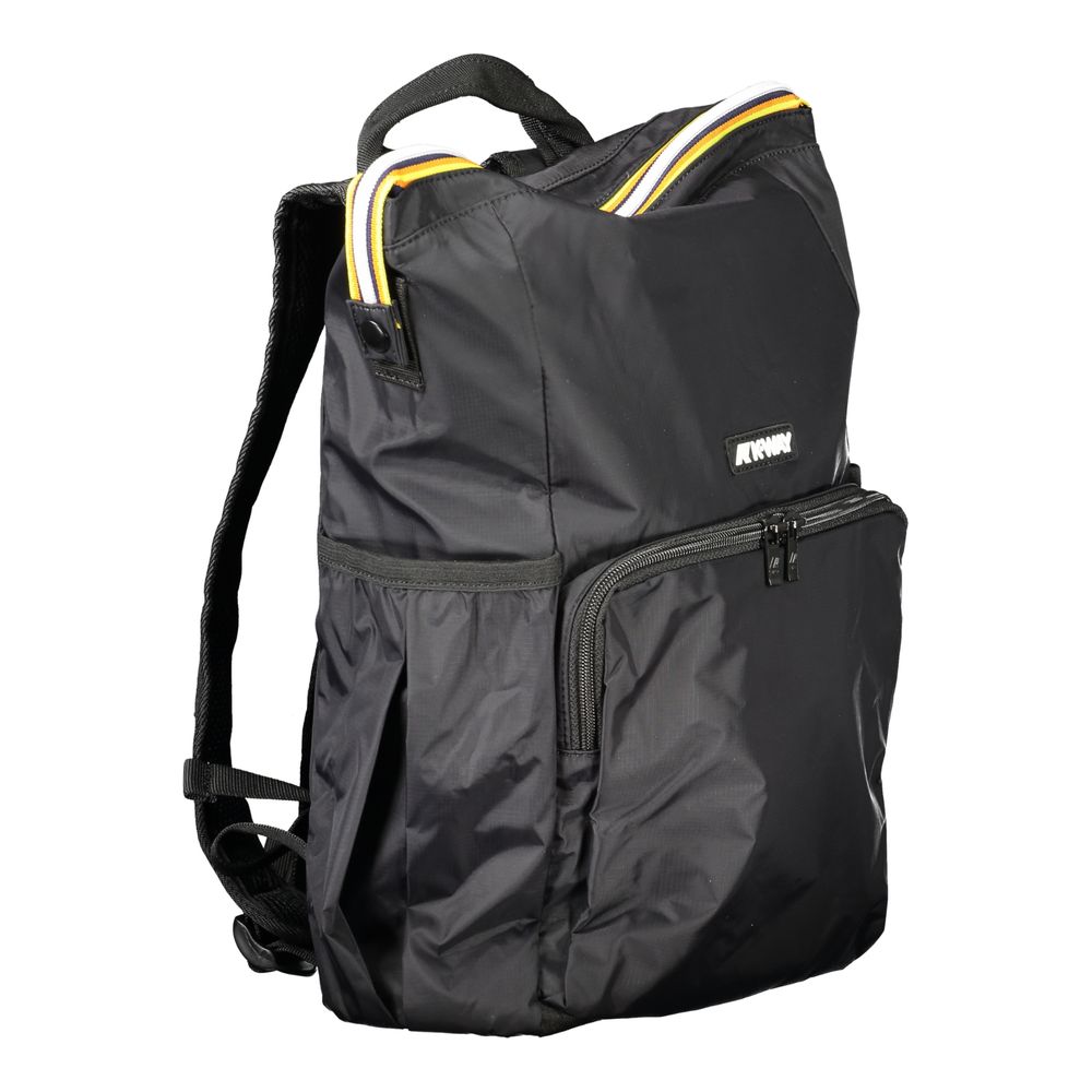 Sac à dos K-WAY en polyamide noir