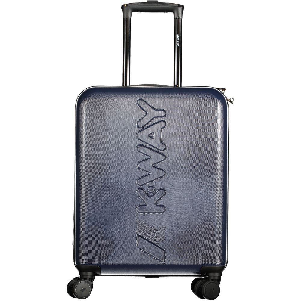 Valise et voyage en plastique bleu K-WAY