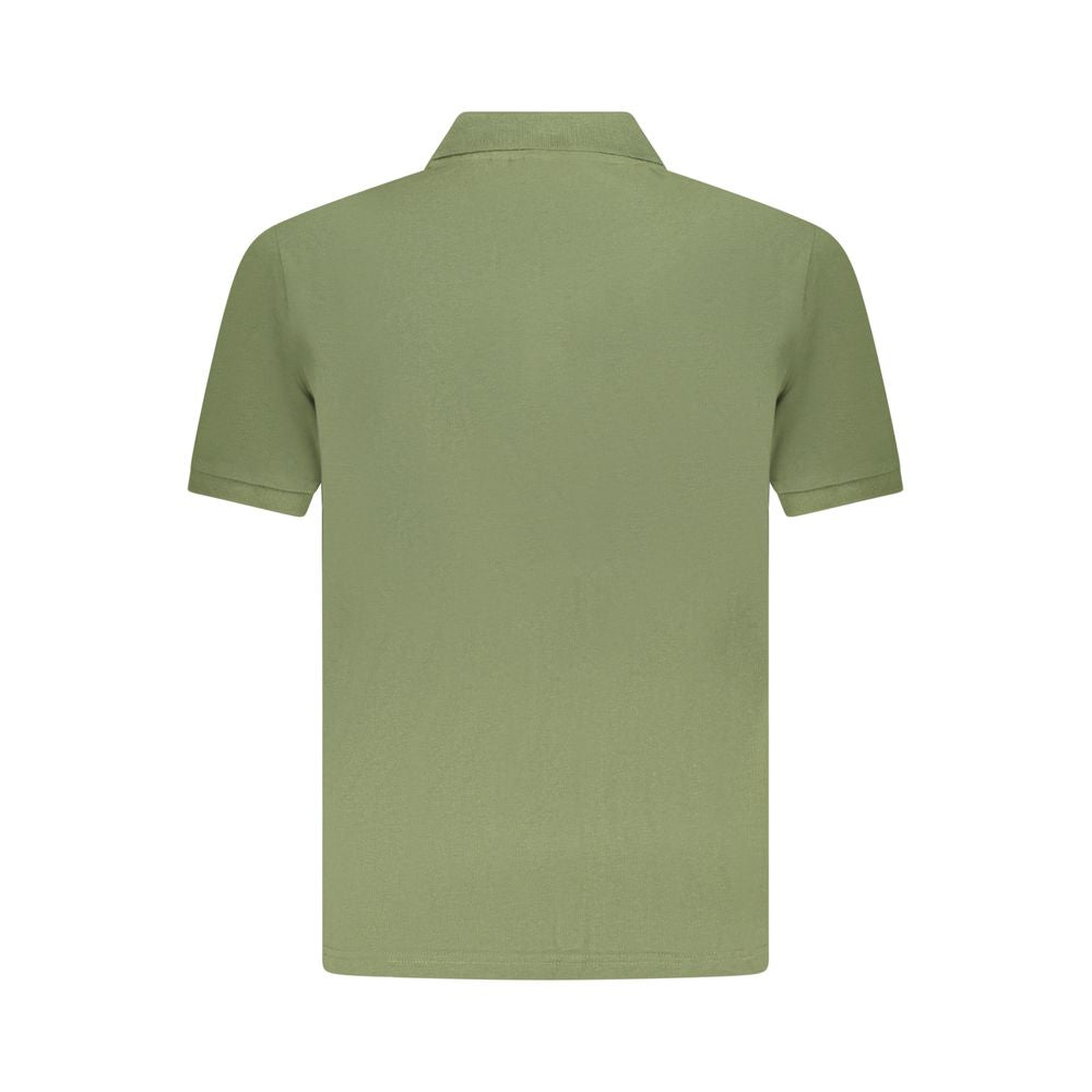 US Grand Polo Green Cotton Men Polo Shirt