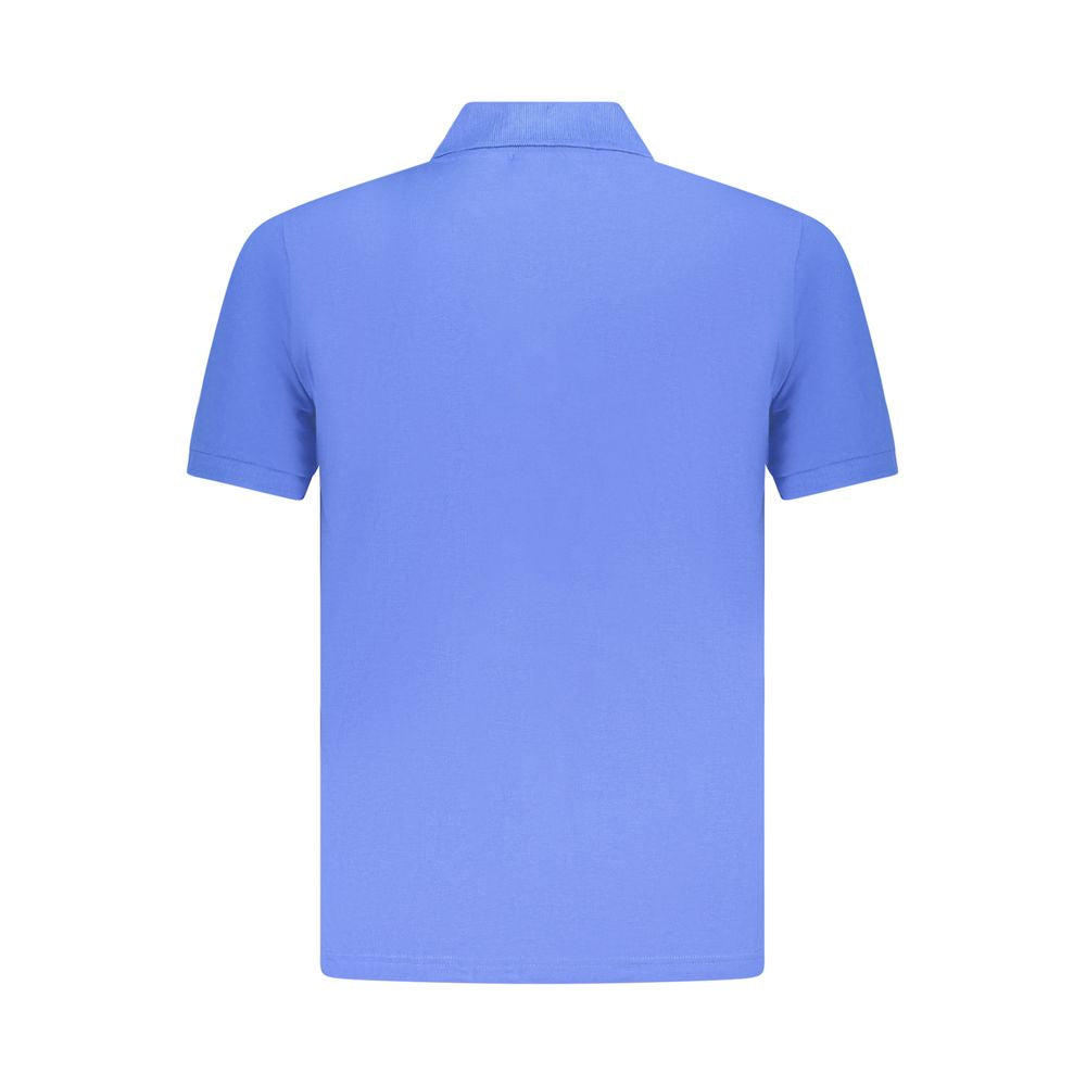 US Grand Polo Blue Cotton Men Polo Shirt