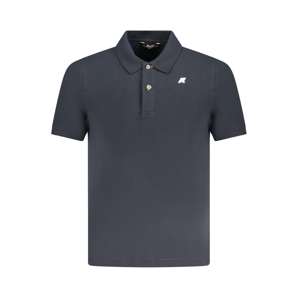 Polo en coton bleu K-WAY