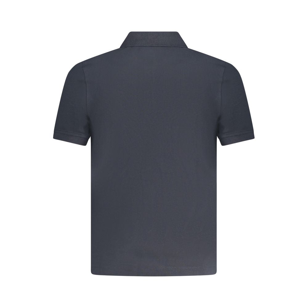 Polo en coton bleu K-WAY