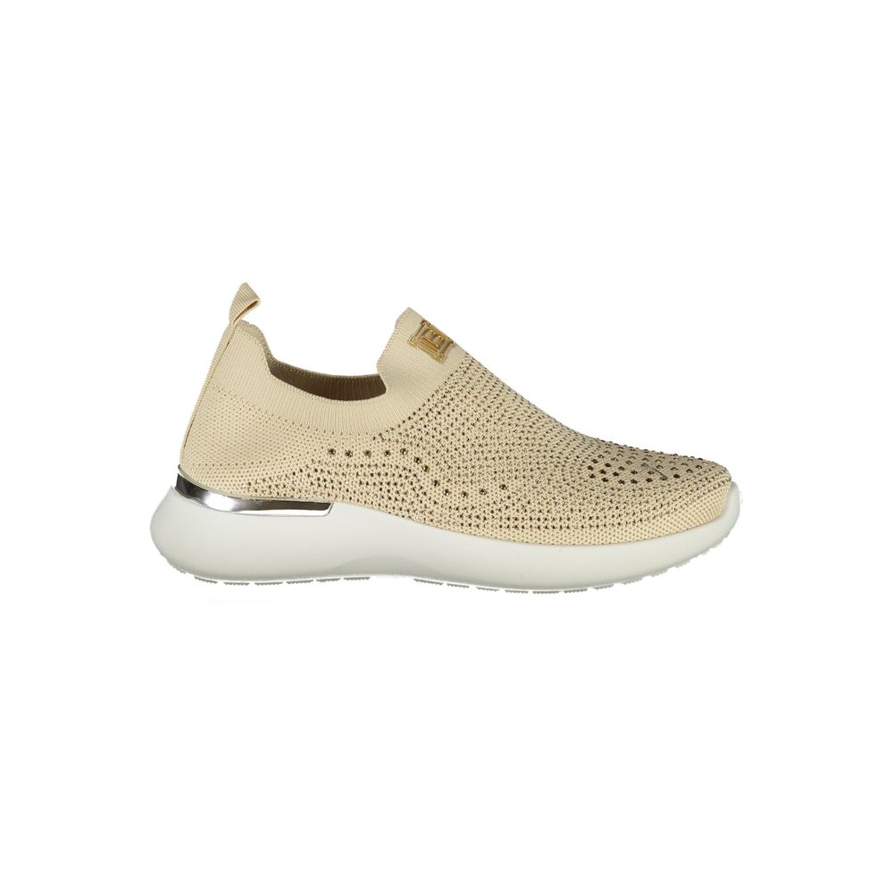 Baskets femme Laura Biagiotti en polyester beige