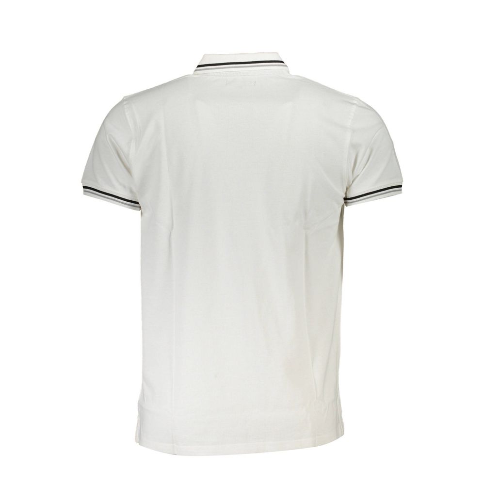 Polo Cavalli Class en coton blanc pour homme
