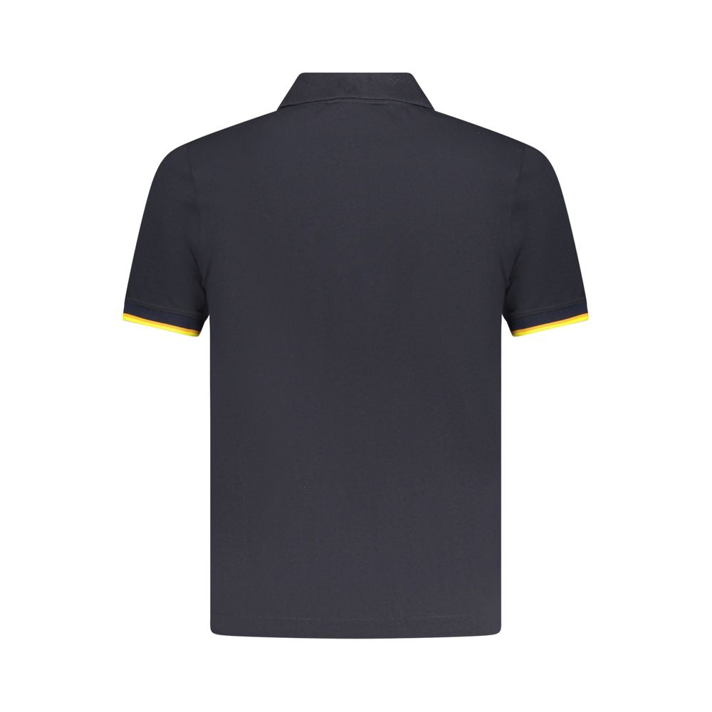 Polo en coton bleu K-WAY