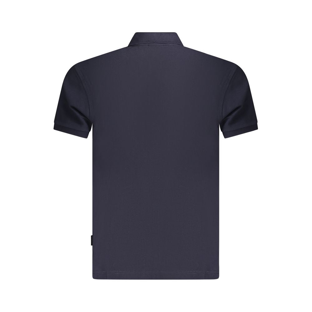 Polo Napapijri Bleu Coton Homme