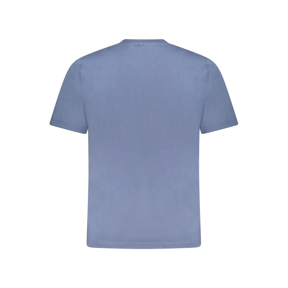North Sails Blue Cotton Men T-Shirt by North Sails