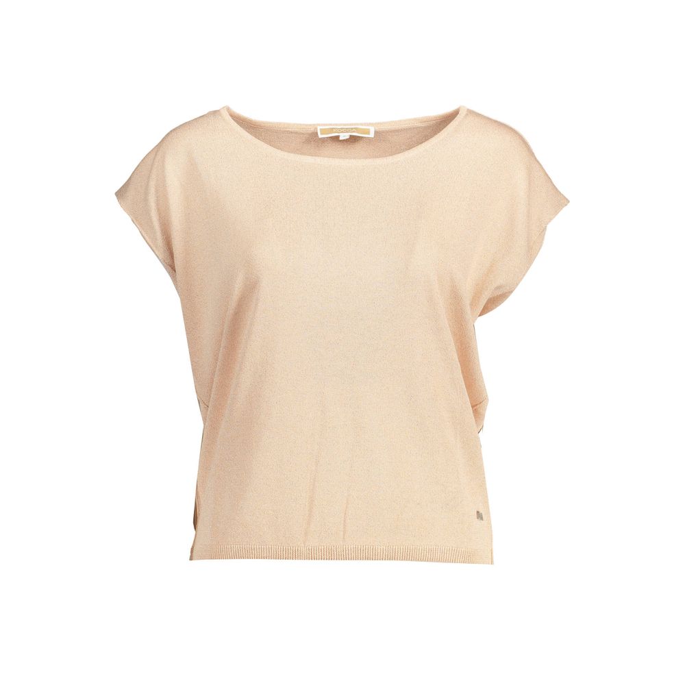 Kocca Pink Polyester Women Top by Kocca