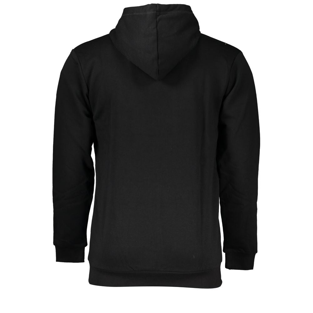 Sergio Tacchini Black Cotton Sweater by Sergio Tacchini