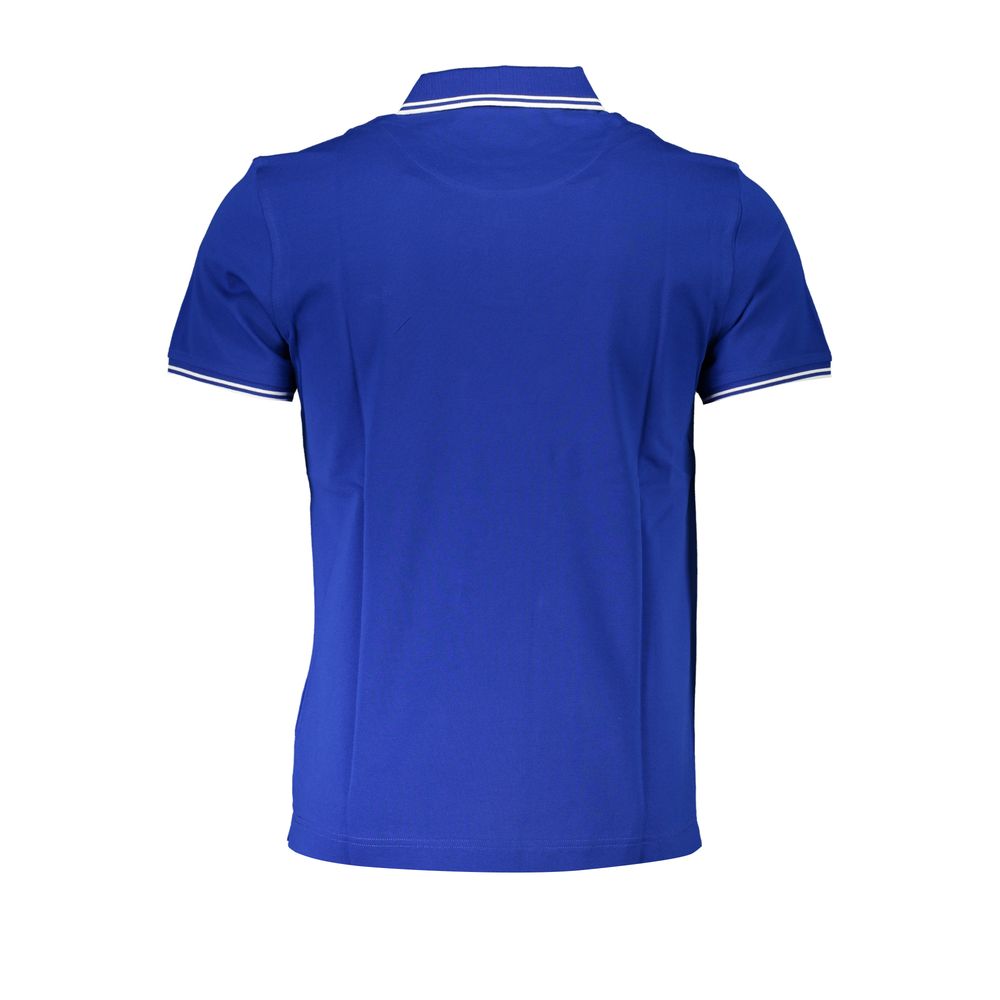 Harmont & Blaine Sleek Short Sleeved Contrast Polo by Harmont & Blaine