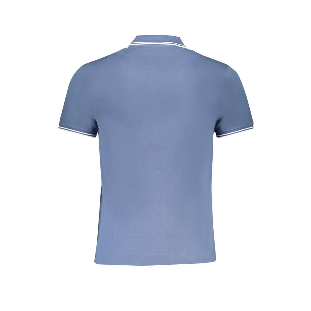 Polo en coton bleu Harmont & Blaine