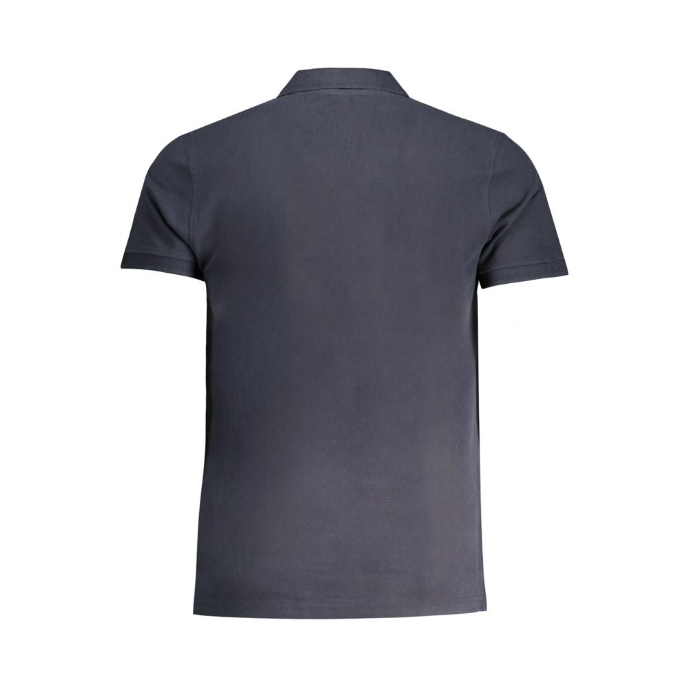 Polo en coton bleu Cavalli Class