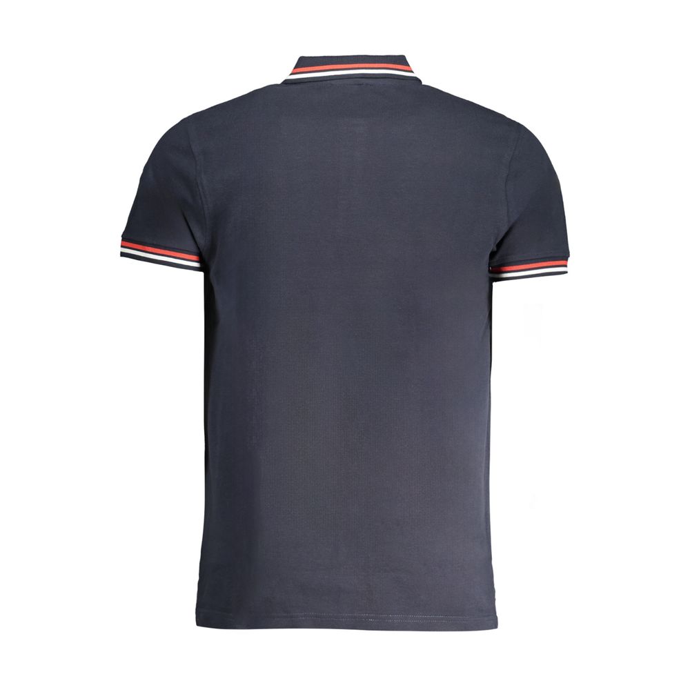 Polo en coton bleu Cavalli Class