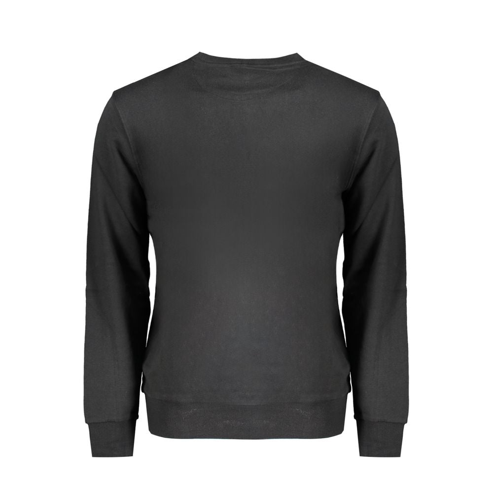 North Sails Black Cotton Sweater by North Sails