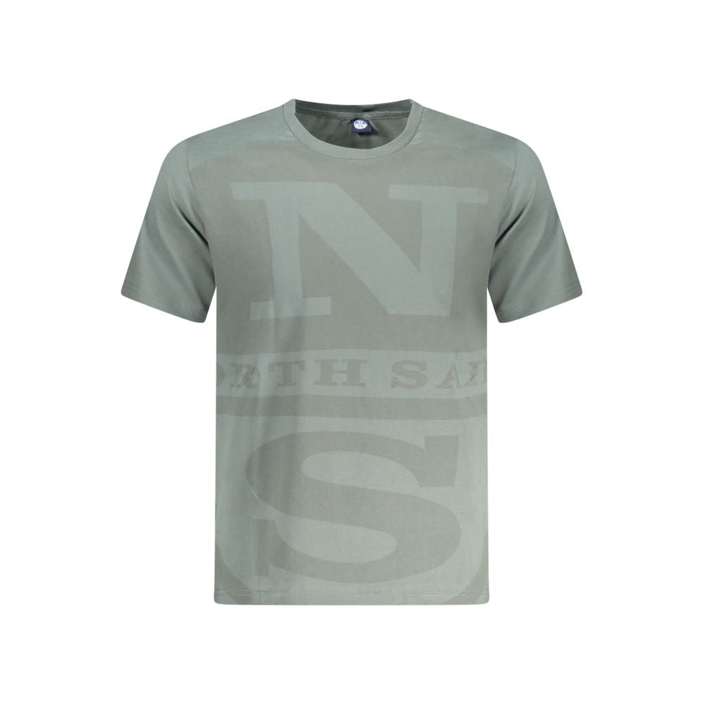T-shirt homme en coton vert North Sails