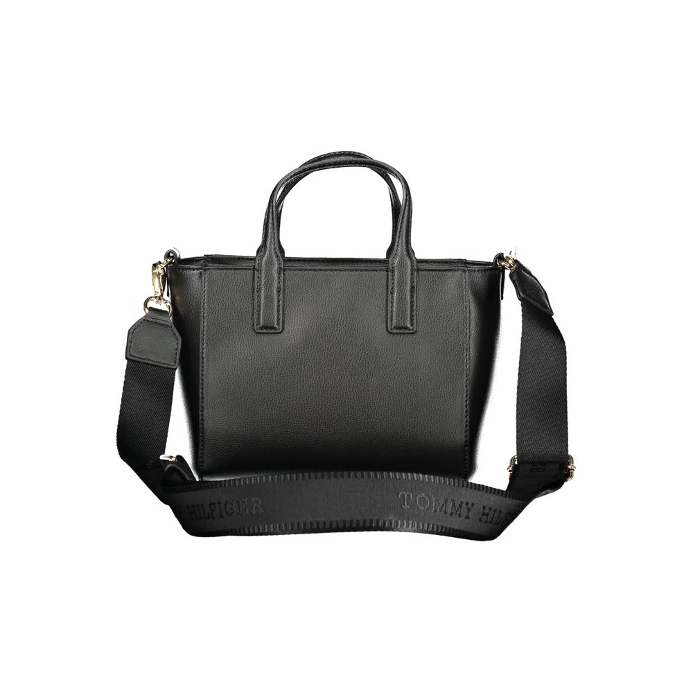 Tommy Hilfiger Black Polyester Women Handbag by Tommy Hilfiger