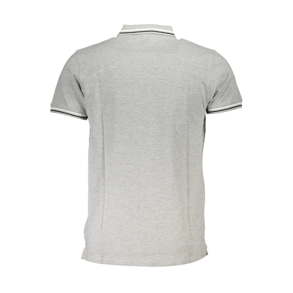 Polo Cavalli Class en coton marron pour homme