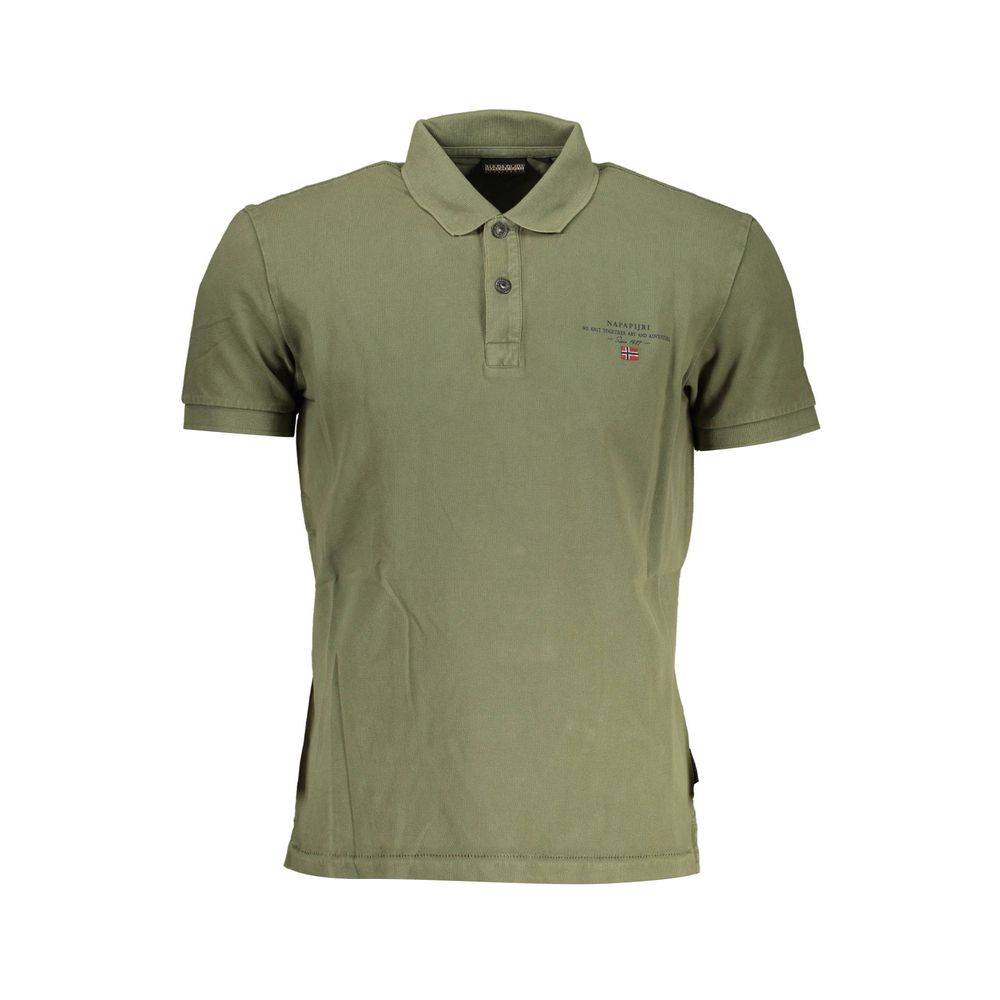 Napapijri Polo Homme Coton Vert