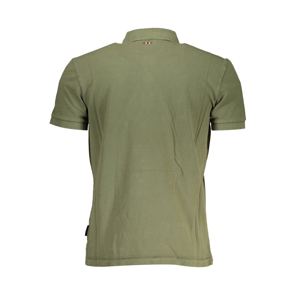 Napapijri Polo Homme Coton Vert
