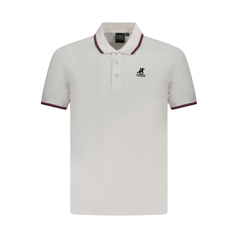 Polo US Grand Polo en coton blanc pour homme