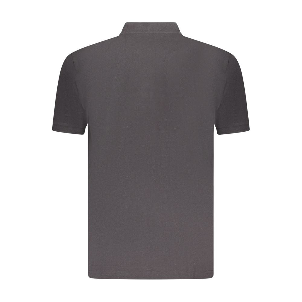 US Grand Polo Black Cotton Men Polo Shirt