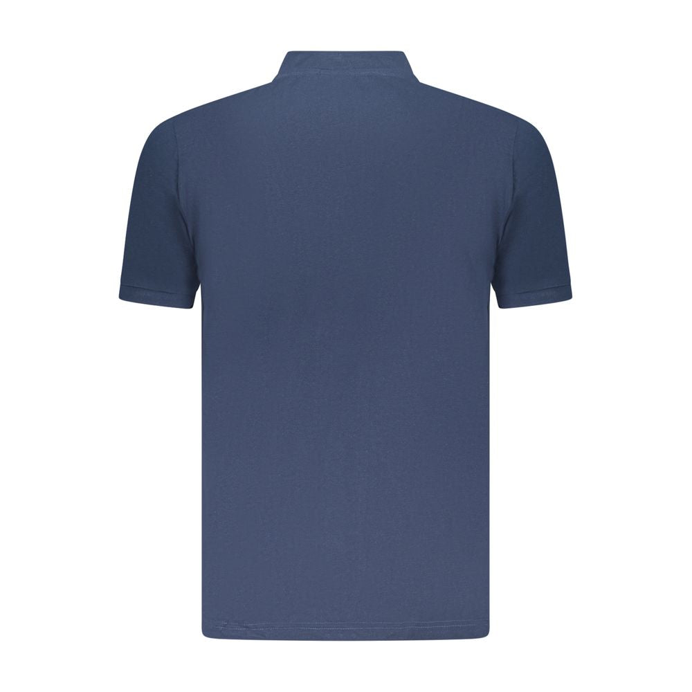 US Grand Polo Blue Cotton Mens Polo Shirt