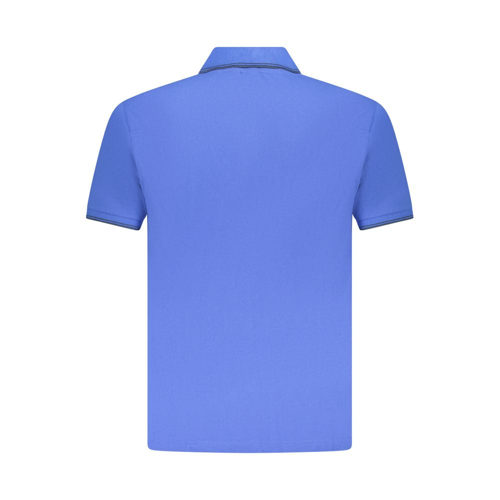 US Grand Polo Blue Cotton Men Polo Shirt