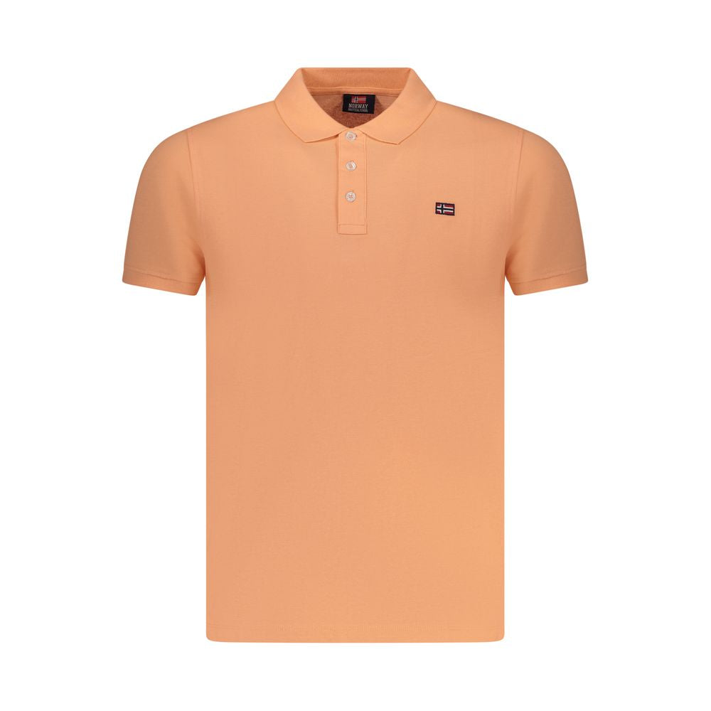 Polo homme en coton rose Norvège 1963