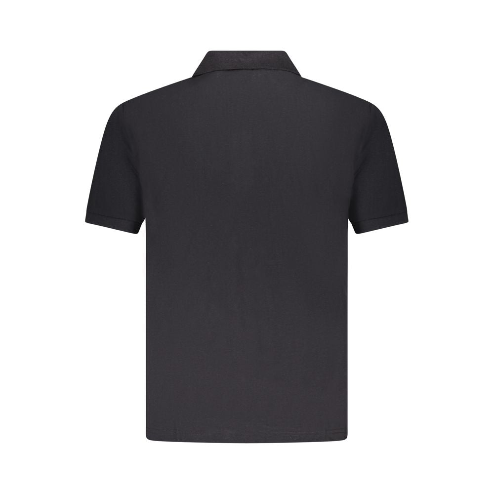 US Grand Polo Black Cotton Men Polo Shirt
