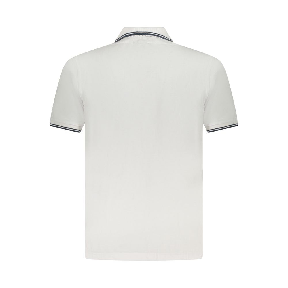 Polo US Grand Polo en coton blanc pour homme