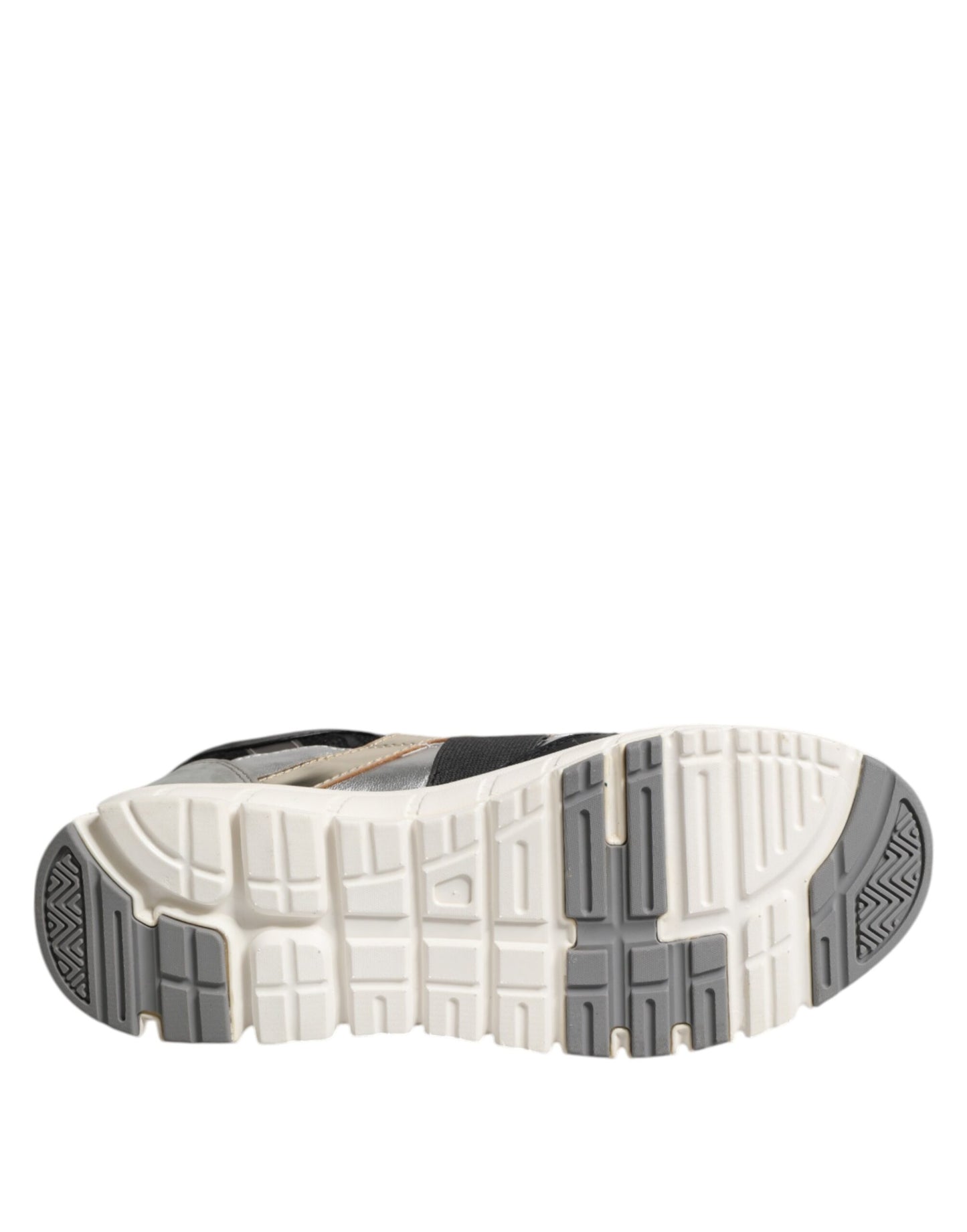 Dolce & Gabbana Multicolor Leather Suede Low Top Sneaker Shoes by Dolce & Gabbana