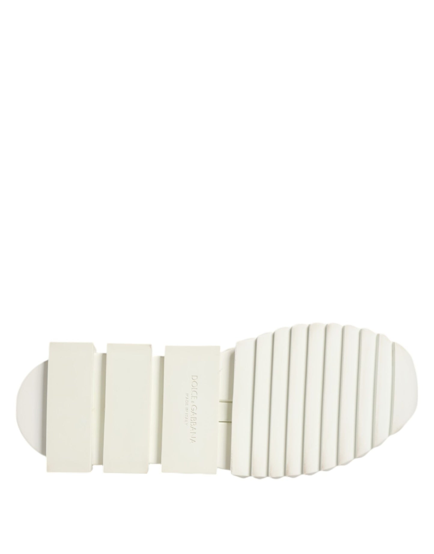 Dolce & Gabbana White Mesh Sorrento Trekking Sneakers Shoes by Dolce & Gabbana