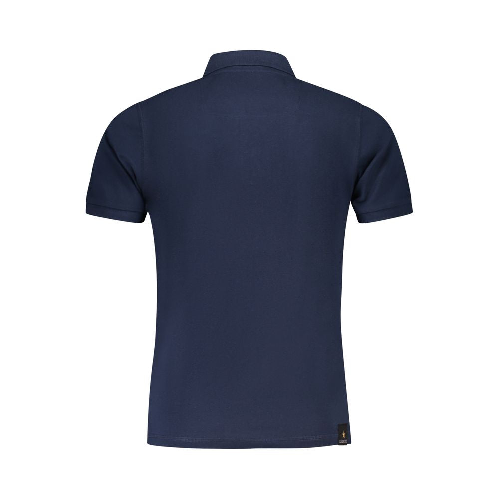Polo en coton bleu Accademia Militare