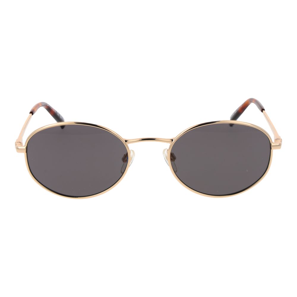 Lunettes de soleil unisexes dorées Tommy Hilfiger