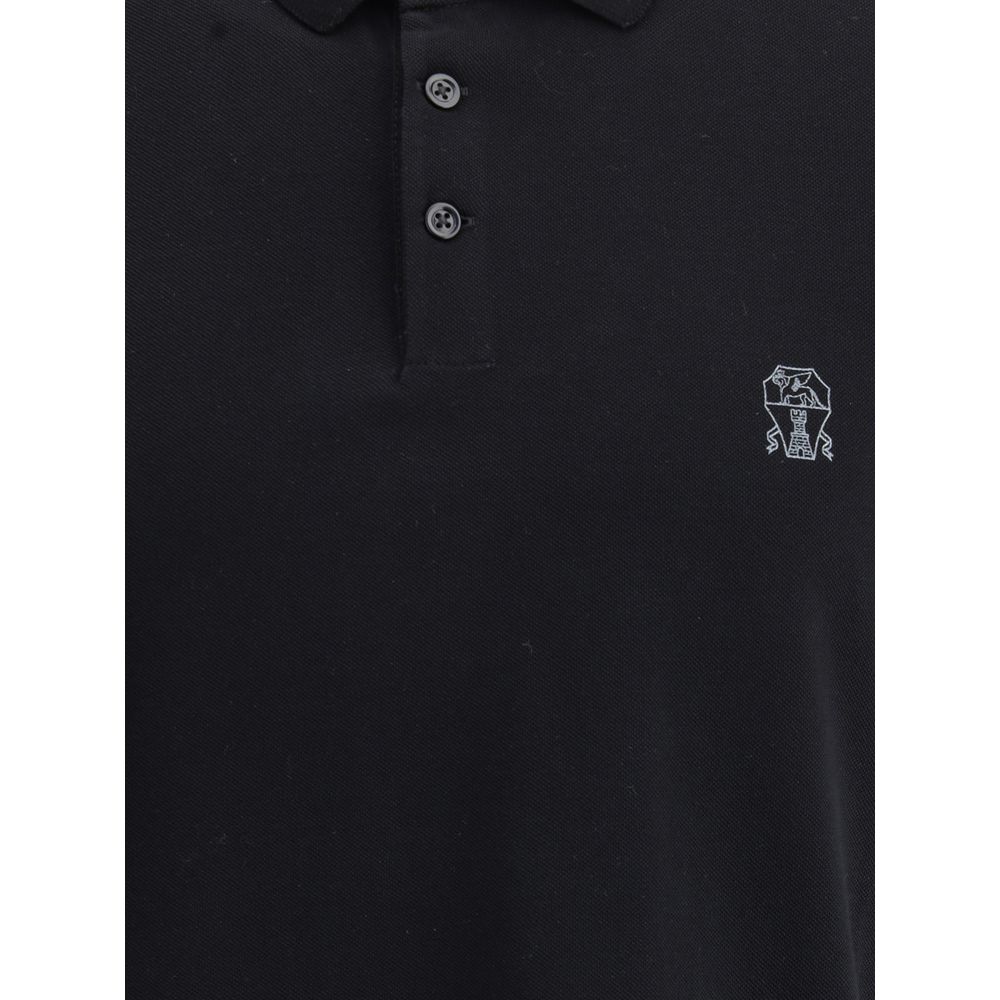 Polo avec logo Brunello Cucinelli