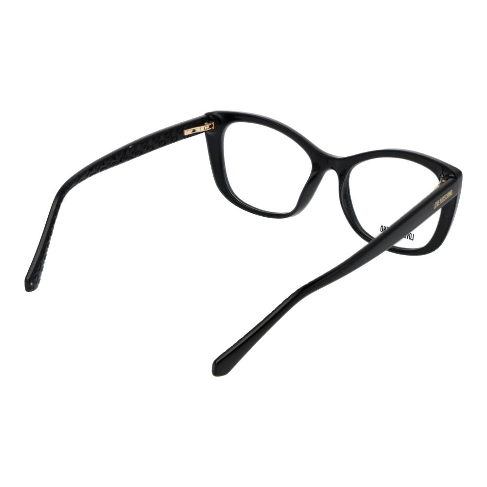 Montures optiques Love Moschino noires pour femmes