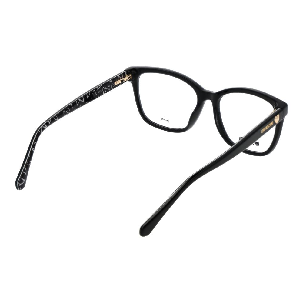 Montures optiques Love Moschino noires pour femmes