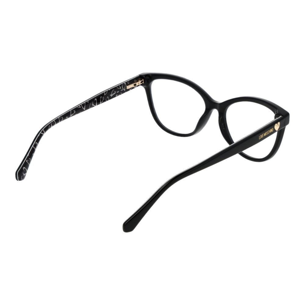 Montures optiques Love Moschino noires pour femmes