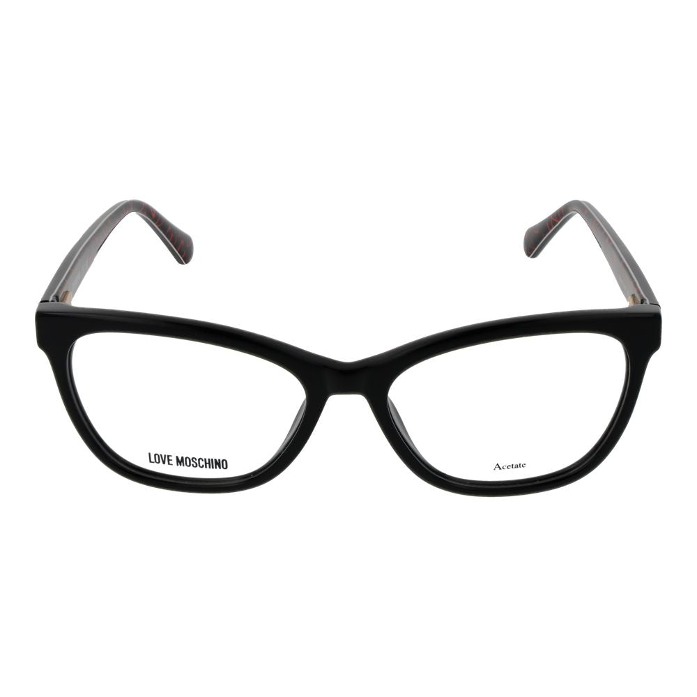 Montures optiques Love Moschino noires pour femmes