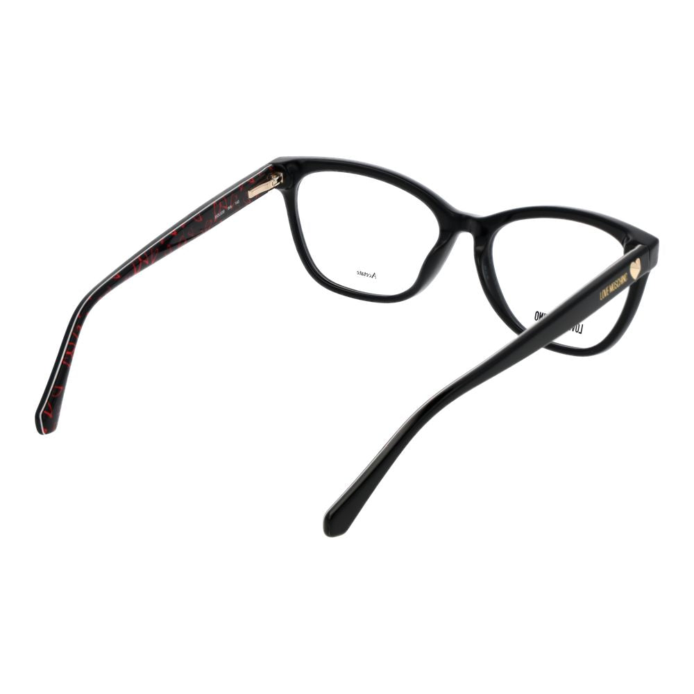 Montures optiques Love Moschino noires pour femmes